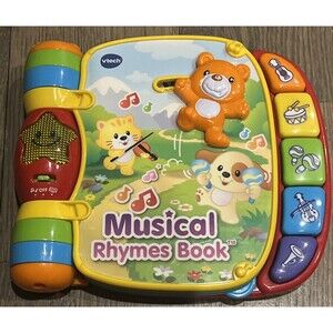 VTech Baby Toys Musical Rhymes Book Learning Educational Works